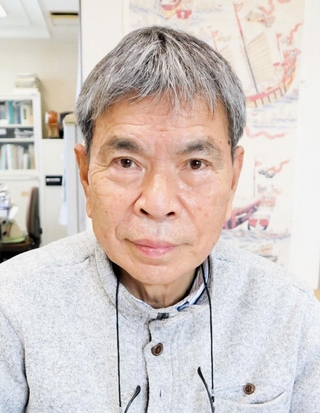 沖縄県人会兵庫県本部の具志堅和男会長