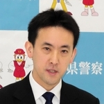 着任に当たり、記者会見した兵庫県警の二宮健刑事部長＝神戸市中央区、兵庫県警本部