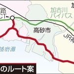 播磨臨海地域道路のルート案