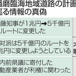 播磨臨海地域道路の計画を巡る情報の真偽