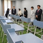 不登校の生徒が通う「みらいポート」の教室＝神戸市中央区橘通３