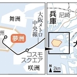 万博会場の地図