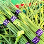 ニンニクと同様の風味が楽しめる花芽と茎