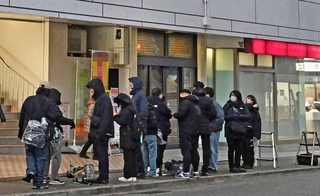 兵庫県知事選を巡る公選法違反の疑いで家宅捜索を受けたＰＲ会社の関係先＝２月７日、西宮市内（画像の一部を加工しています）