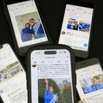 淡路市長選の選挙期間中、交流サイトＸには村田沙織氏に関する投稿があふれた