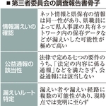 第三者委員会の調査報告書骨子