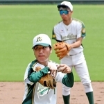 激戦が繰り広げられた全国身体障害者野球大会＝神戸市須磨区緑台、ほっともっとフィールド神戸