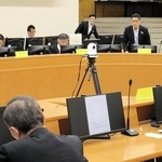 住宅再建共済制度のあり方を検討する有識者会議の初会合＝県災害対策センター