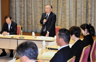 タワーマンションの「空室税」について議論した検討会＝神戸市役所