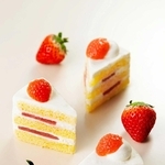 ショートケーキ型の「夢苺」。サイズは通常より小さい（エス　コヤマ提供）
