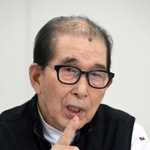 「若い人は、被爆地で起きたことを次世代に語り継いでいってほしい」と語る福田昭二さん＝加古川市内（撮影・斎藤雅志）