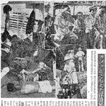 １９４７年８月１日付神戸新聞に掲載された姫路駅での「浮浪児狩り」の記事