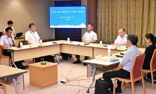 「空室税」の導入について議論した検討会＝神戸市役所