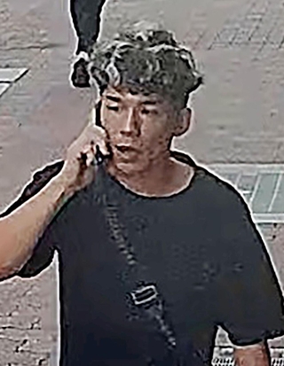 谷本将志容疑者＝１９日、防犯カメラより