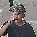 谷本将志容疑者＝１９日、防犯カメラより