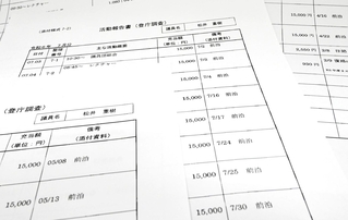 宿泊名目の費用が列挙された松井重樹県議の活動報告書