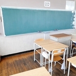 理科の授業中に事故が起きた教室（姫路市教育委員会提供）