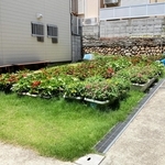 危険密集市街地に整備された「まちなか活用空地」＝神戸市兵庫区（市提供）