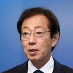 ４選を決めて初の会見に臨んだ久元喜造神戸市長＝神戸市役所（撮影・笠原次郎）