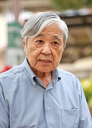 「核廃絶が難しいのは分かっている。それでも進めていかなければ」と語る立川重則さん＝神戸市灘区（撮影・長嶺麻子）