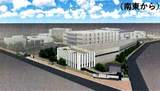 ＪＲ西が事故車両などを保存する施設の外観イメージ（ＪＲ西の説明会資料から）