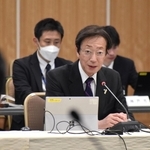 指定都市市長会議で発言する同市長会会長の久元喜造神戸市長（中央）＝東京都千代田区