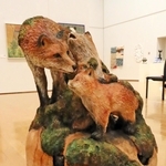 県民賞に選ばれた小岩芽生さんの「自然伝承」（兵庫県立美術館提供）