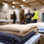 冬の避難所のイメージ（Kateryna／stock.adobe.com）