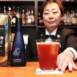 オリバーソースの最高級ウスターソースを使ったカクテル＝神戸市中央区中山手通１、「バー　アルフ」