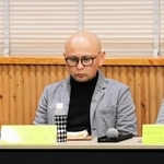 パネルディスカッションで語り合う（左から）高井千珠さん、米倉一磨さん、村上典子さん＝神戸市中央区脇浜海岸通１