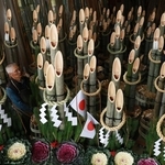 正月に向けて出荷が最盛期を迎えている門松＝小野市垂井町