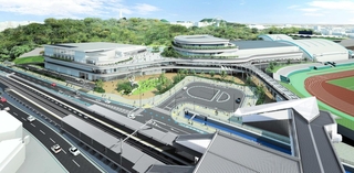 ２０２６年１０月開業予定の「ひめじスーパーアリーナ」（姫路市提供）