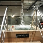 「さふぃスパ」一押しの５方向から水が噴き出る水風呂＝シーサイドホテル舞子ビラ神戸