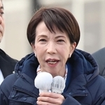 公示後初めて兵庫入りし、自民党への支持を呼びかける高市早苗首相＝２９日午後、姫路市内（撮影・辰巳直之）