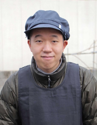 真っすぐなまなざしで、家族や周囲にポジティブな影響を与え続ける山本幹太さん＝丹波市内