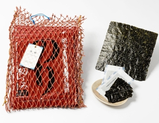 海の恵みと漁師の心意気が詰まった極上「明石初づみのり」。漁網パッケージでお届け