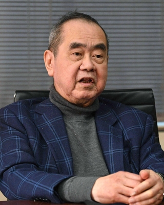 御厨貴氏＝２０２４年３月、東京都内