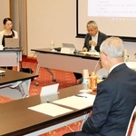 「神戸市外国語大学の今後のあり方検討委員会」の第１回会合＝神戸市西区学園東町９