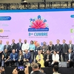 ２０２４年にコロンビアで開かれたＣＯＰ１６の国際自治体会議の様子（神戸市提供）