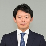 兵庫県の斎藤元彦知事＝神戸市中央区、兵庫県庁