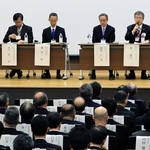 高度医療人材の育成をテーマにしたパネルディスカッション＝神戸市中央区楠町７