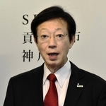 神戸市立高校の魅力向上の必要性などを話す久元喜造市長＝神戸市役所（撮影・篠原拓真）