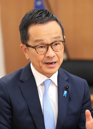 第１２９代兵庫県議会議長に就任した北野実さん