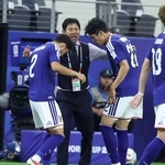 オランダ戦で選手に声をかける日本代表の森保一監督。ブラジル戦での采配も注目される＝ダラススタジアム（撮影・中田匡峻）