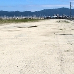航空機関連の製造業向けに貸し出す方針の神戸空港島の土地＝神戸市中央区