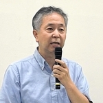 門隆志・兵庫県議に対する処分を発表した兵庫維新の会の金子道仁代表＝２６日午後、神戸市中央区