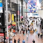 市内の商業地で変動率が最も高かった中央区元町通１周辺