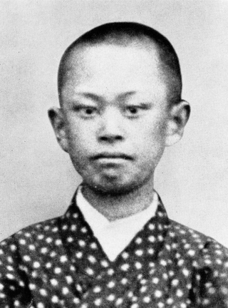 大阪府立茨木中学校（現・府立茨木高校）に入学した際の川端康成。当時１３歳＝１９１２年、日本近代文学館提供