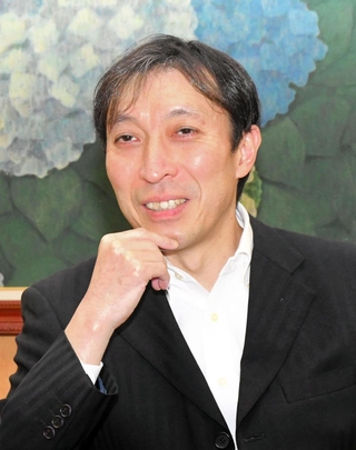 兵庫県警本部長に就いた宇田川佳宏さん＝県警本部