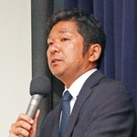 就労支援について語る暴力団追放兵庫県民センターの菊谷和督事務局次長＝神戸市中央区中山手通４